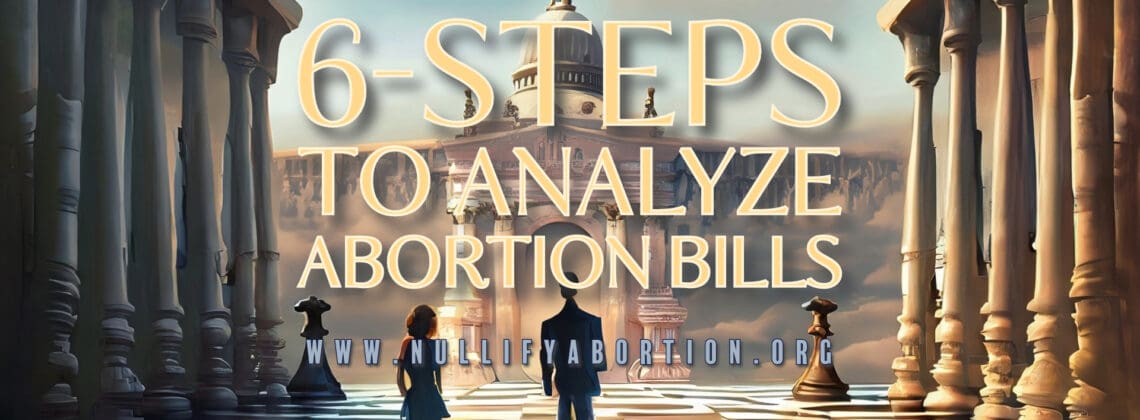 A man and woman stand on a chessboard which leads to a capitol building, the name of the article is overlaid.
